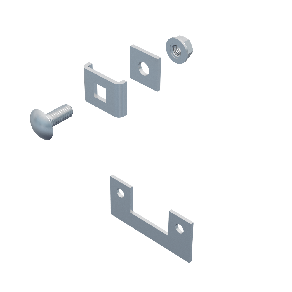 Formverbinder SZM 4 zum Biegen von Bögen und T-Stücken bei Gitterrinnen